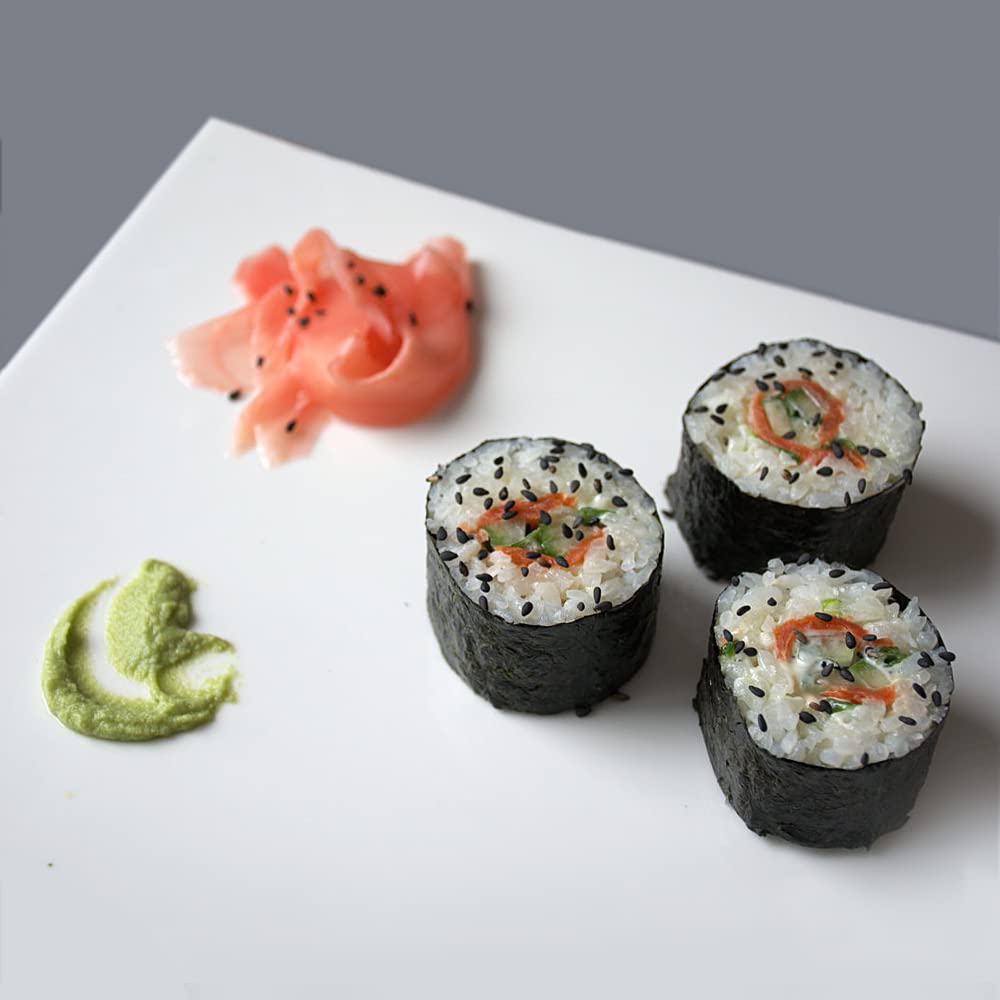 Crebri Sushi Bazooka Kit - Standard White Sushi Roller Maker, Plastic Model A04
