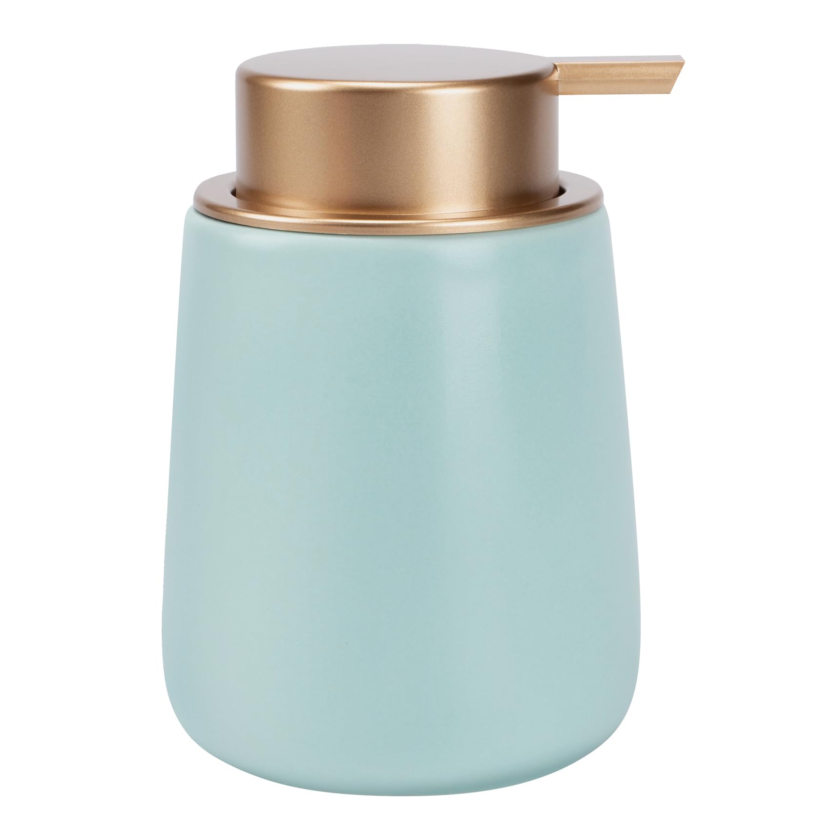 Toozfo Soap Dispenser Ceramic With Easy-To-Press Pump Hand Lotion Liquid Dispenser For Shampoo Bathroom Kitchen 12 Oz