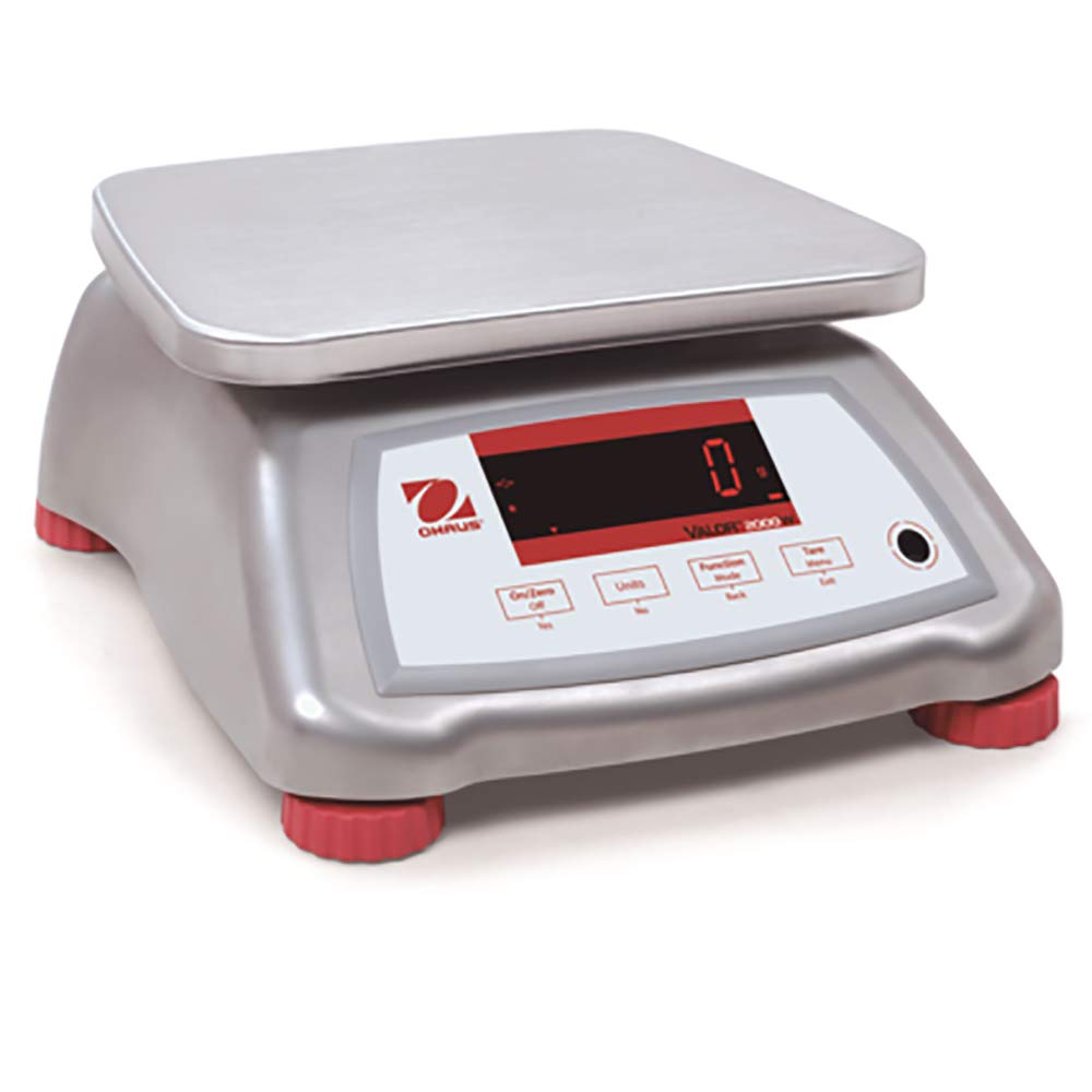 Ohaus V22XWE3T Valor 2000 Rapid-Response Food Scale-3 kg/6 lb by Ohaus