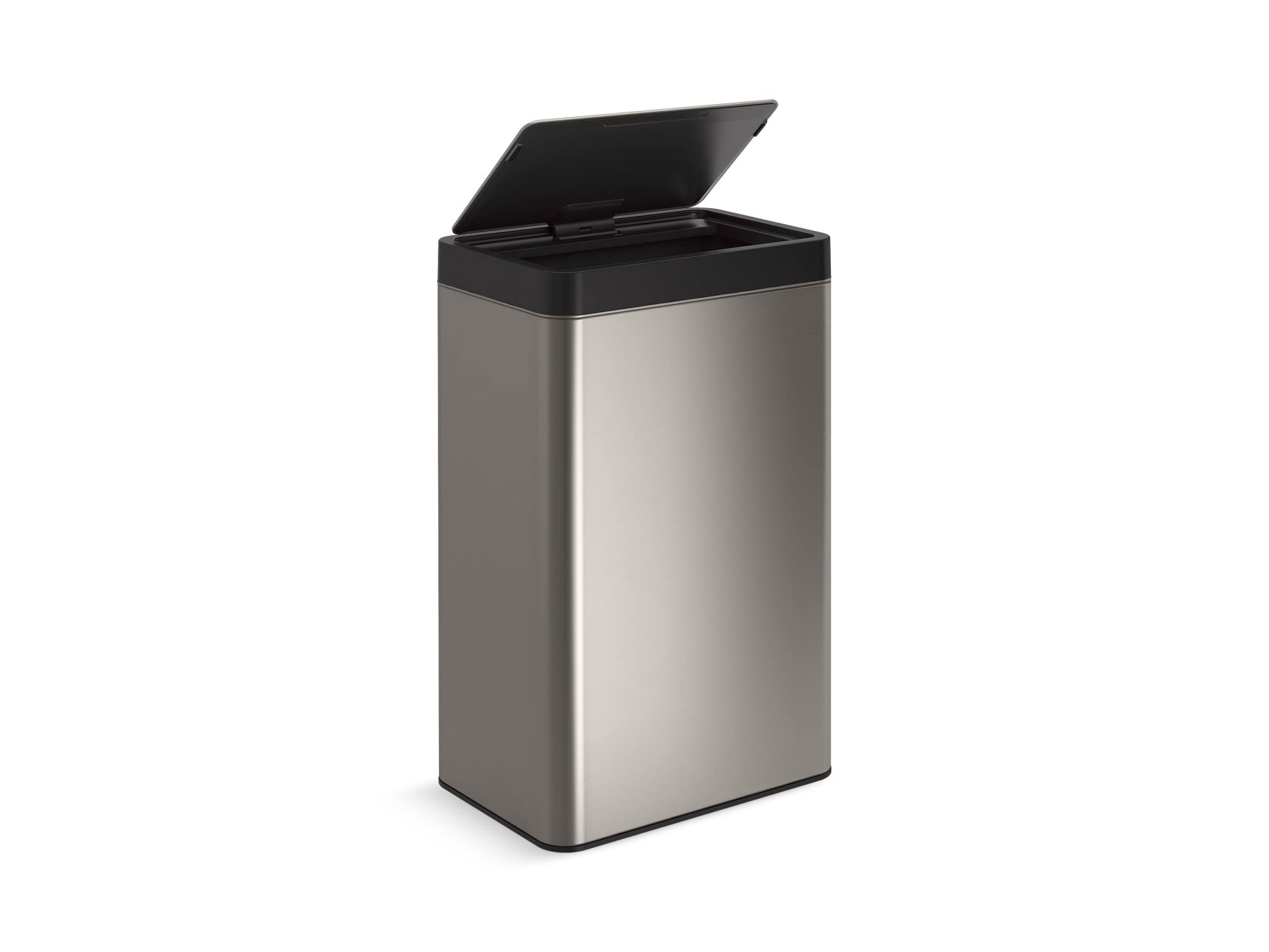 Kohler 23825-St 13 Gallon Sensorcan, Automatic Touchless Motion Sensor Kitchen Trash Can With Soft Close Lid, Stainless Steel