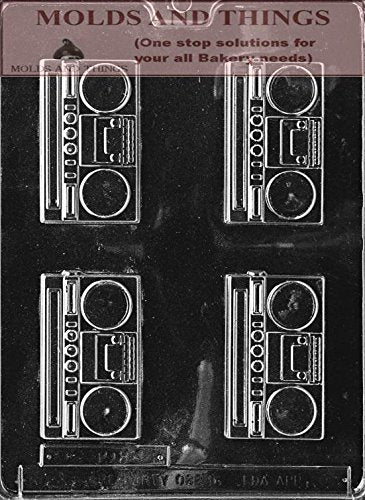 Radio Kids Chocolate Candy Mold With Copywrited Molding Instructionsq