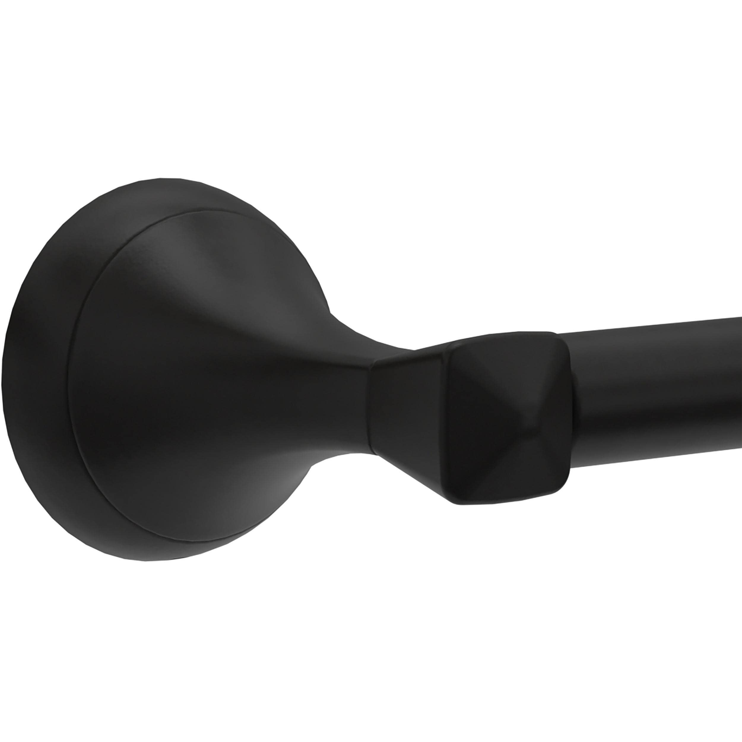 Delta Esa50-Mb Esato Wall Mount Spring-Loaded Toilet Paper Holder Bath Hardware Accessory In Matte Black