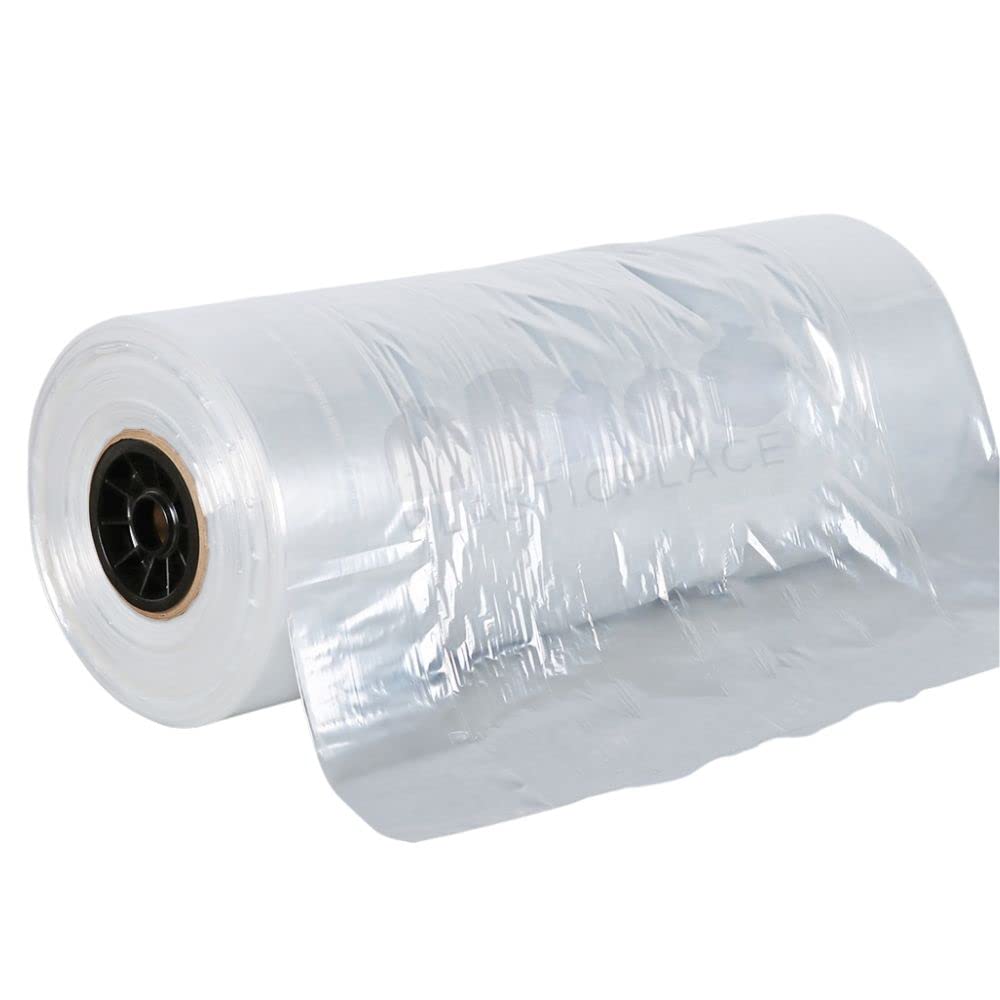 Plasticplace .65 Mil Clear Garment Bags, 21 X 7 X 54 Inch, 320 Count (Pack Of 1)