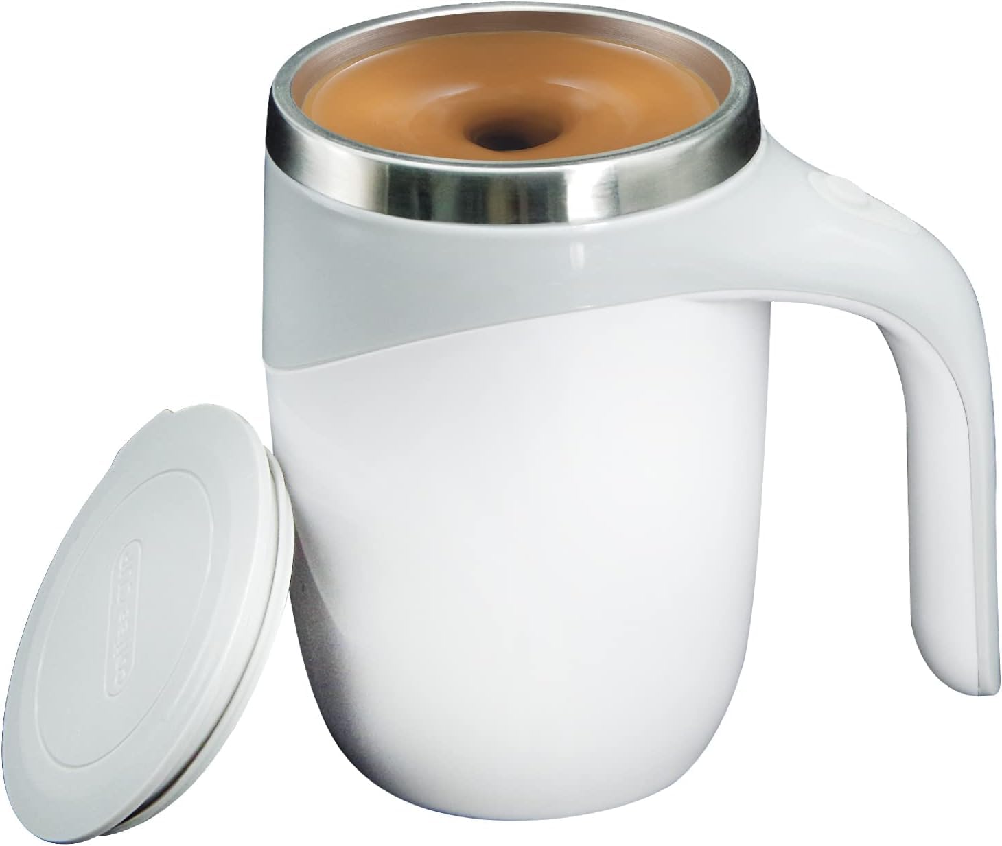 EARTHCONE 380ml Travel SelfStirring Mug for Coffee, Tea, Milk & Chocolate
