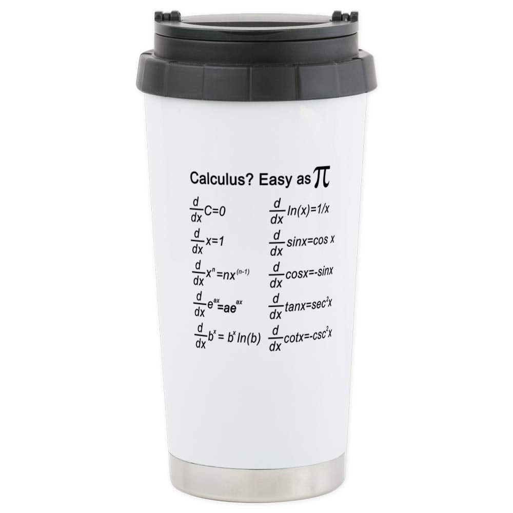 Cafepress Math Stainless Steel Travel Mug 20 Oz. Insulated Stainless Steel Coffee Tumbler