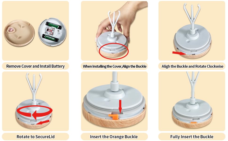 Updesh Self Stirring Mug, Electric High Speed Mixing Cup, Self Stirring Coffee Mug, For Coffee/Milk/Protein Powder At Home/Offic