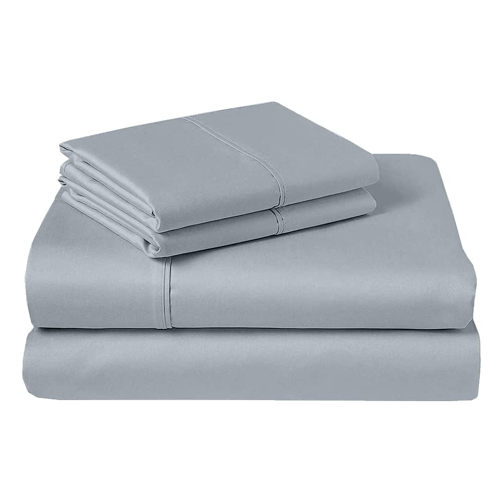 Bhoomi Impex Cotton King Bedsheet With 2 Pillow Covers | 100% Pure Cotton | 300 Thread Count | Soft & Breathable |102X108 Inch -