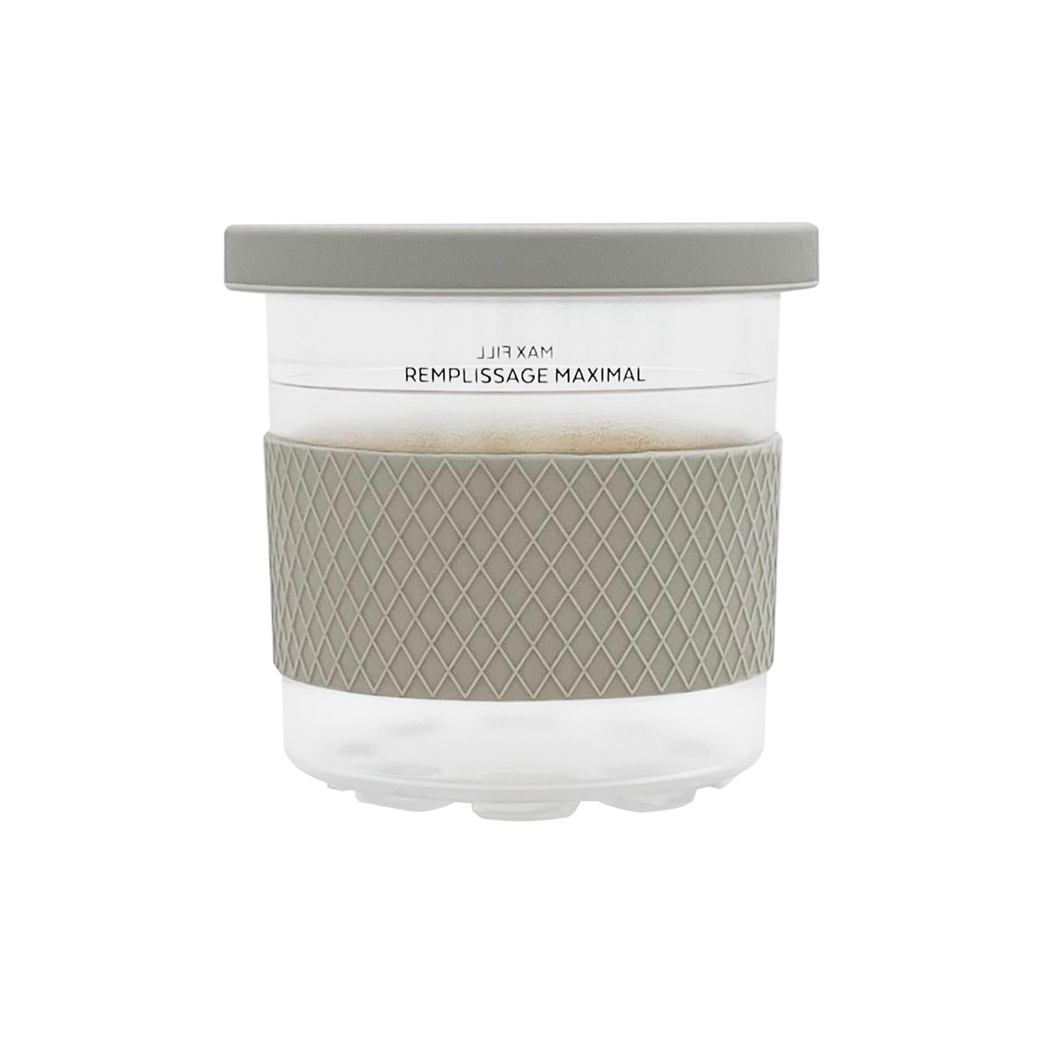 Ice Creami Pints 2 Pack Silica Gel Lid With Sleeve, Compatible With Ninja Nc301, Nc300, Nc290, Nc299Amz, Cn305A & Cn301Co Series