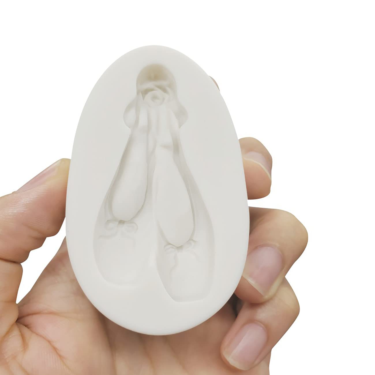 Ballet Shoes Silicone Mold For Dancing Lovers Diy Fondant Candy Making Chocolate Molds Lollipop Desserts Ice Cube Gum Clay Soap