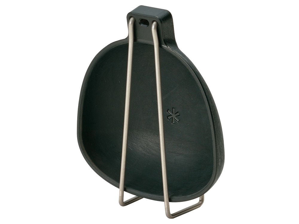 Snow Peak Folding Nylon Cooking Ladle For Camping/Hiking, Black
