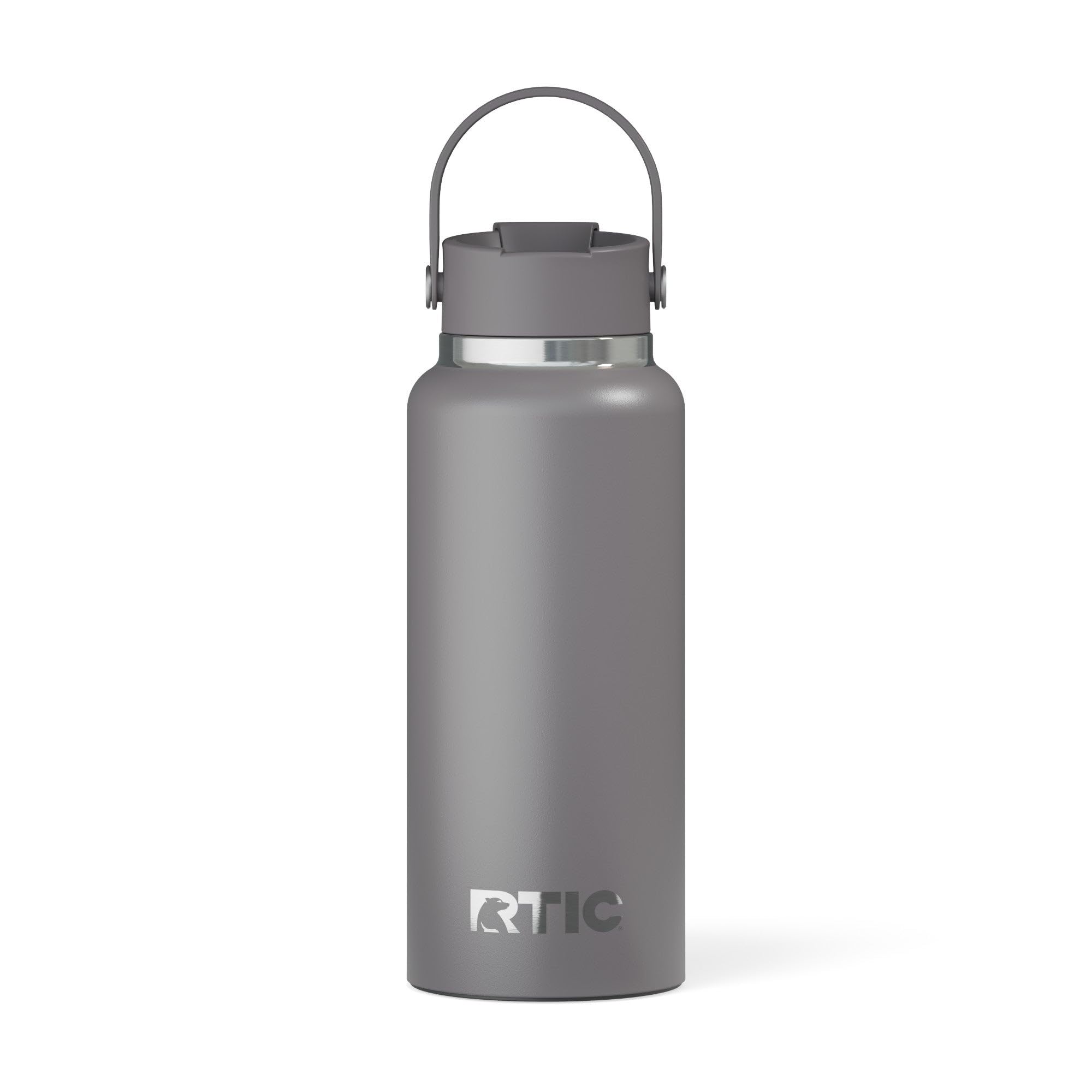 RTIC 32 oz Ceramic Lined Insulated Outback Bottle, Leak Resistant, Graphite