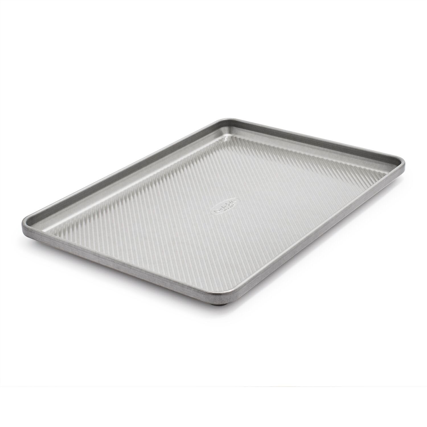 Sur La Table Platinum Pro Heavy Duty Half Sheet Pan, Silver