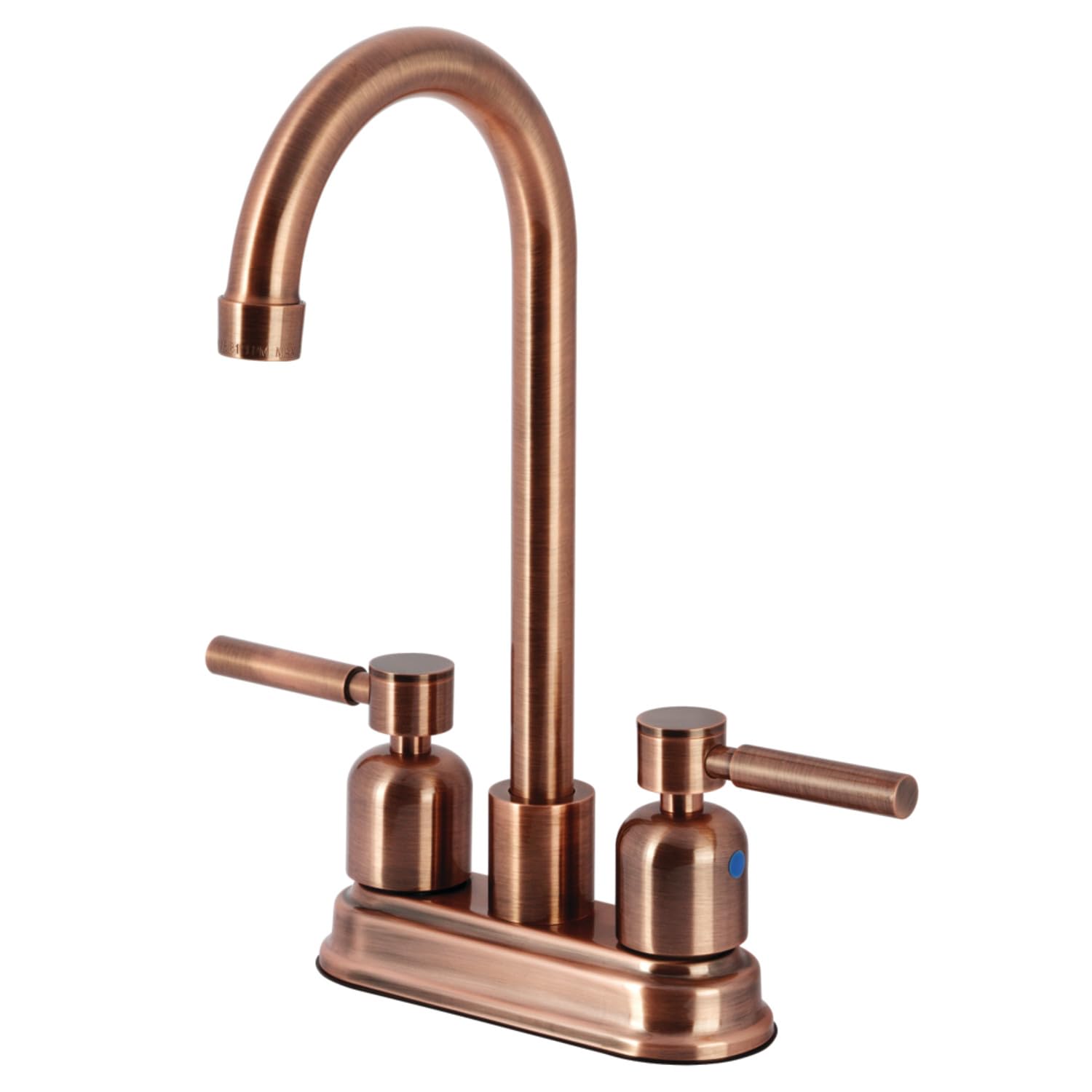 Kingston Brass Kb849Dlac Concord Bar Faucet, Antique Copper