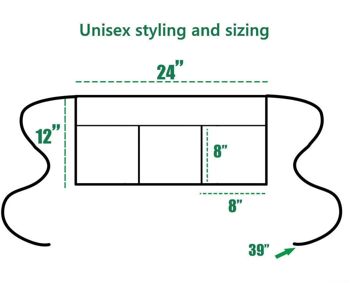 Tsmyp Waist Apron For Teachers With 3 Pockets Half Black Apron,Teachers Prefect Gift (Teacher Of Ting Humans)