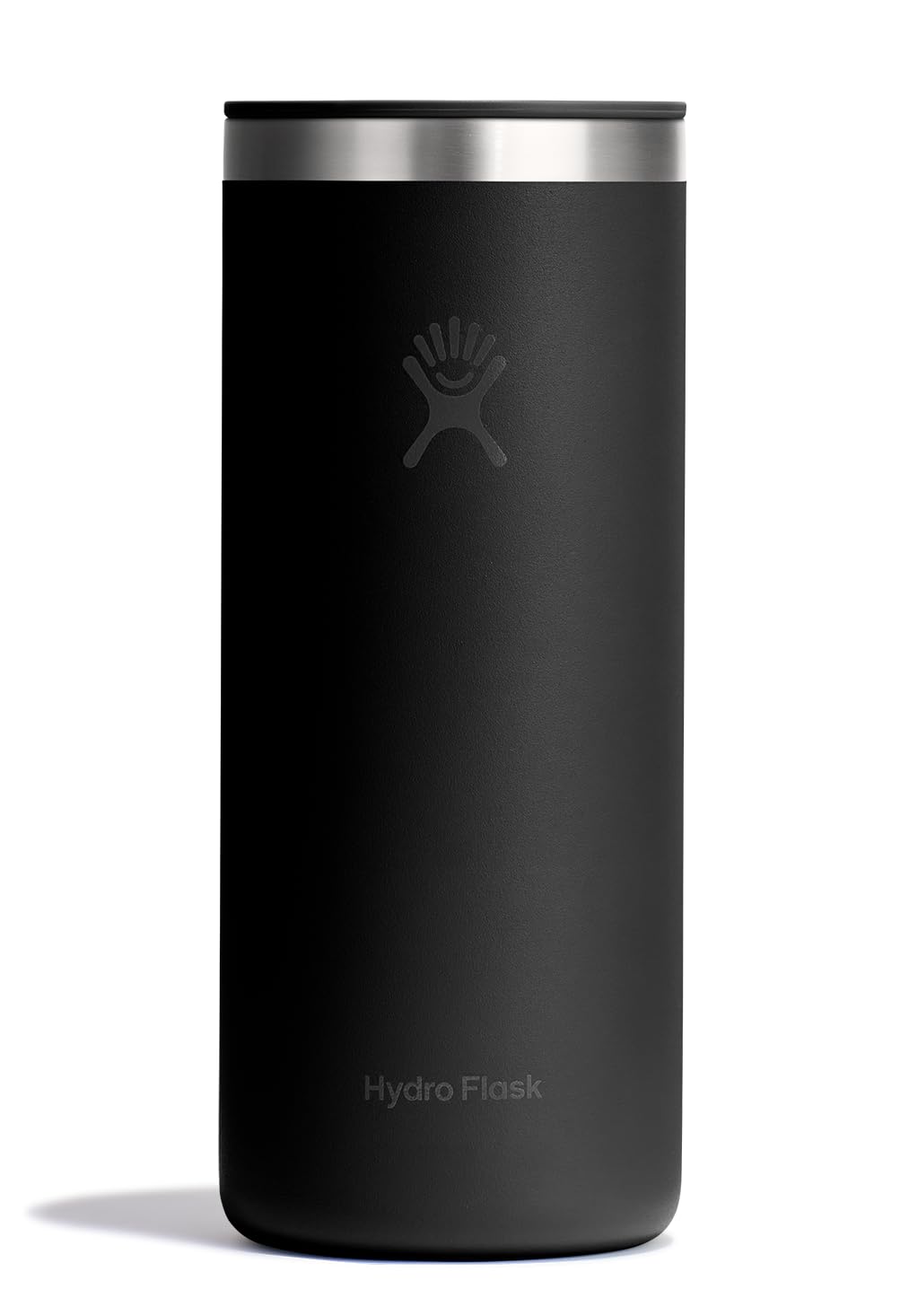 Hydro Flask Travel Coffee Cup - Insulated Stainless Steel, Non-Spill, Leak Resistant to-Go Tumbler 20 Oz Black