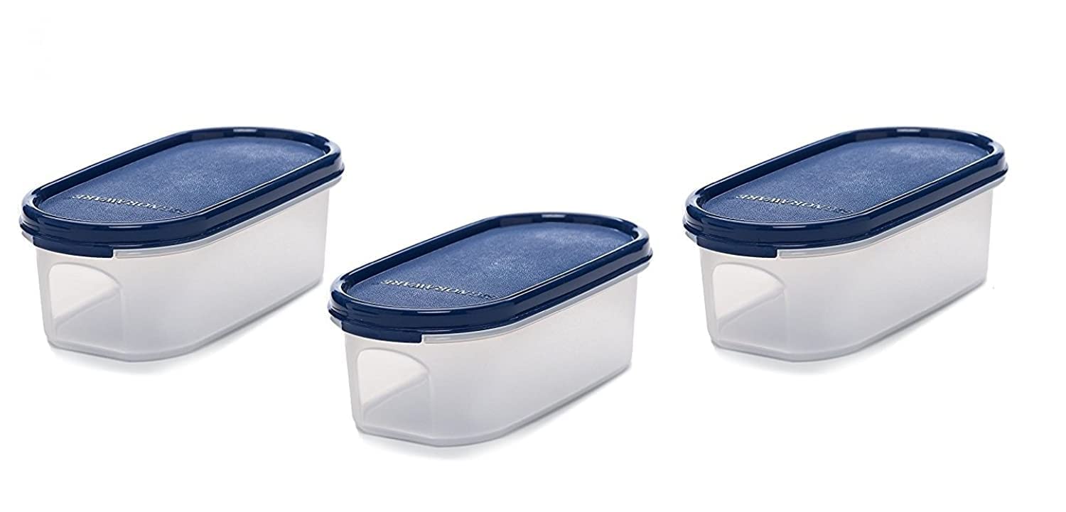 Signoraware 500ml Modular Storage Container with Lid | Food Grade Bpa-Free Plastic Jar Boxes | Freezer Microwave Safe Leak-Proof