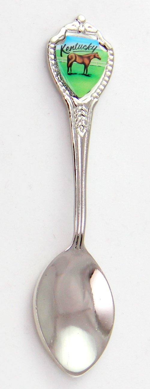 Kentucky State Souvenir Collectible Mini Spoon 3'' Lpco