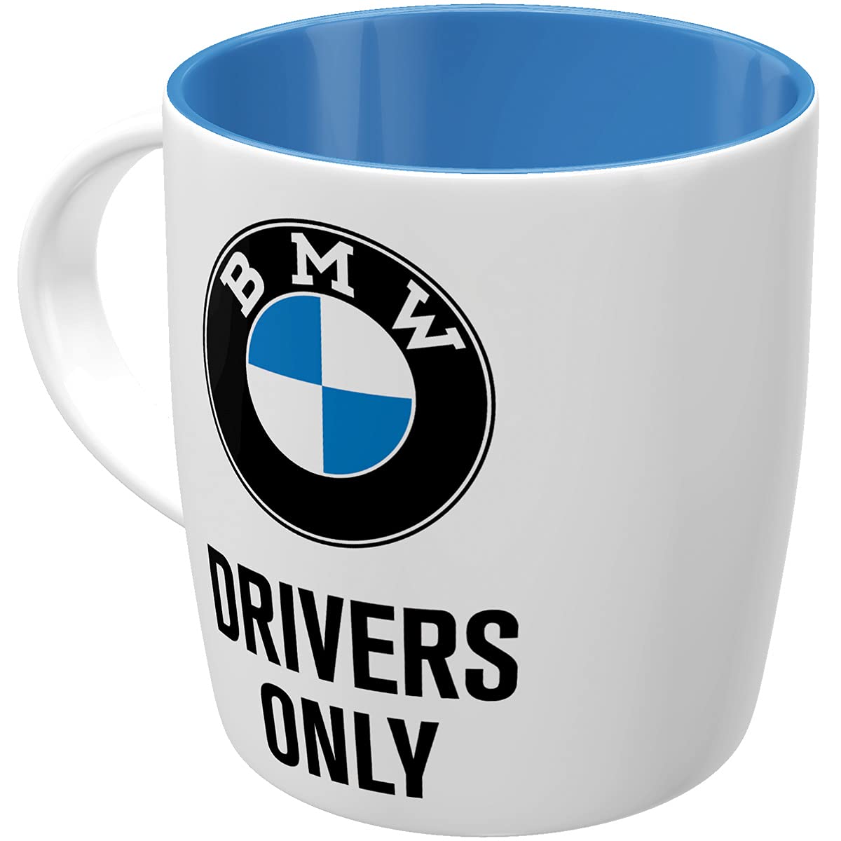 Nostalgic-Art Retro Coffee Mug, 11.2 Oz, Official License Product (Olp), Bmw - Drivers Only - Gift Idea For Car Accessories Fans