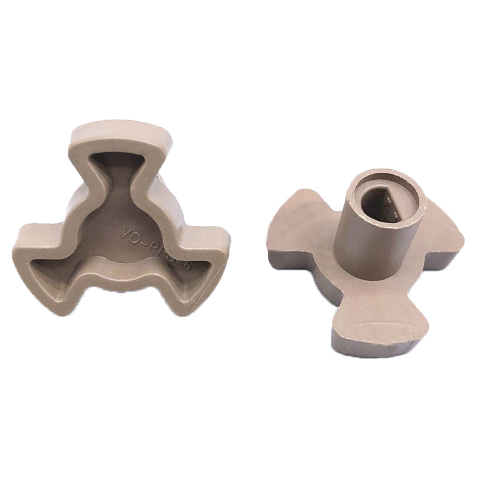 Microwave Turntable Motor Coupler Microwave Oven Turntable Roller Guide Support Glass Tray Drive Coupling Replacement (Shaft Len