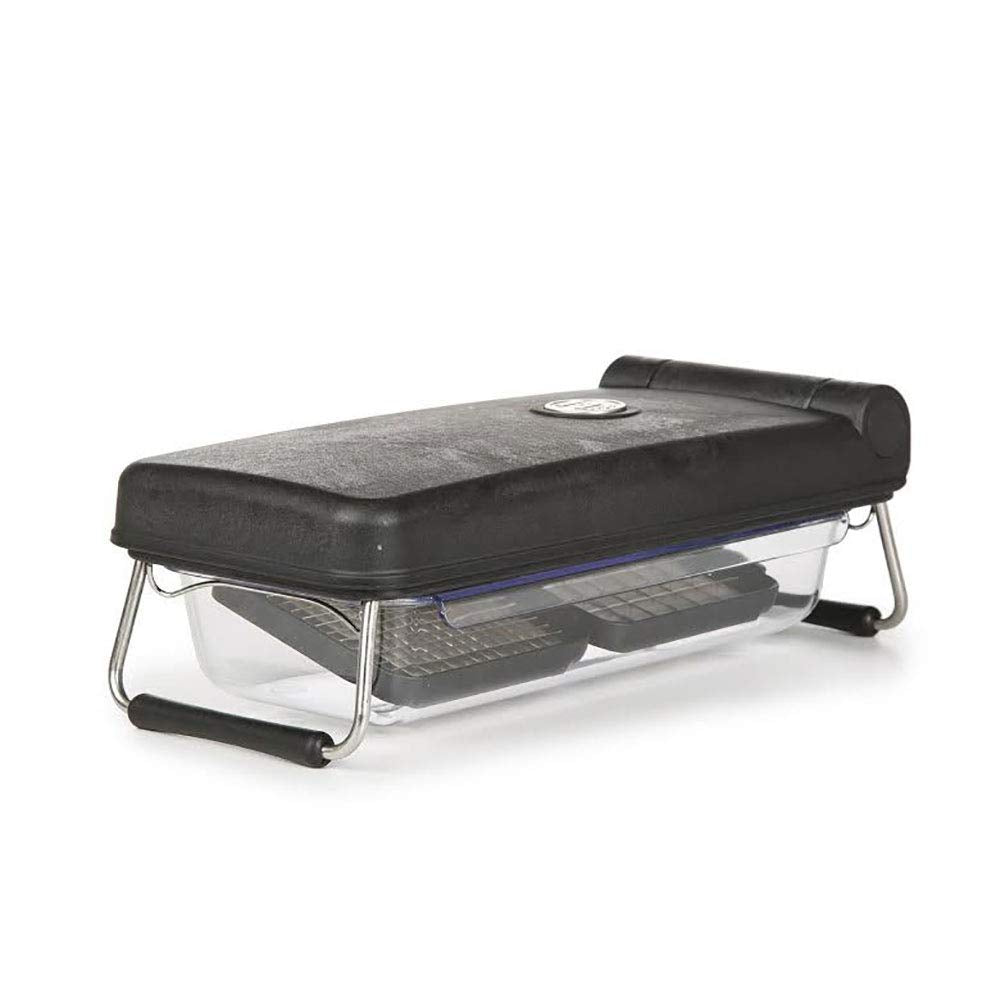 Pl8 Professional 3 Cup Vegetable Chopper, Black