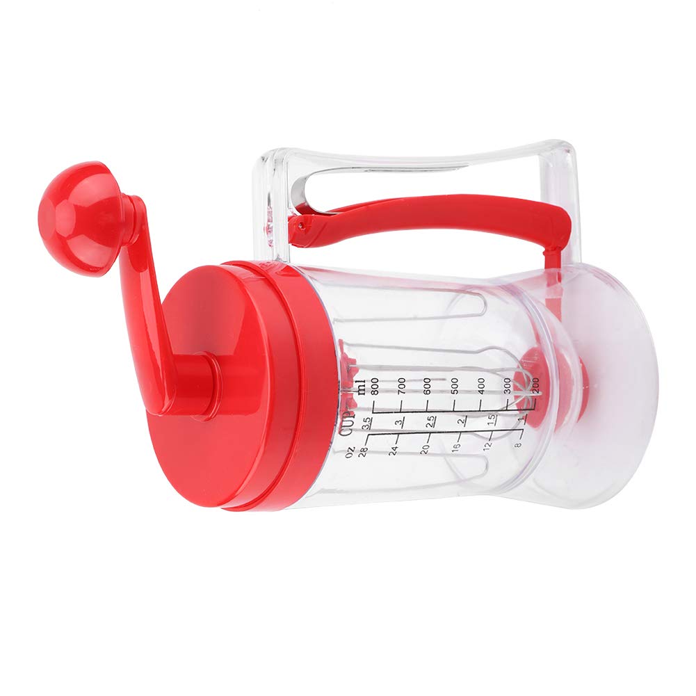 Diydeg Pancake Cupcake Batter Mixer, Manual Batter Dispenser Blender For Baking Tool For Making Cakes Waffles, Batters