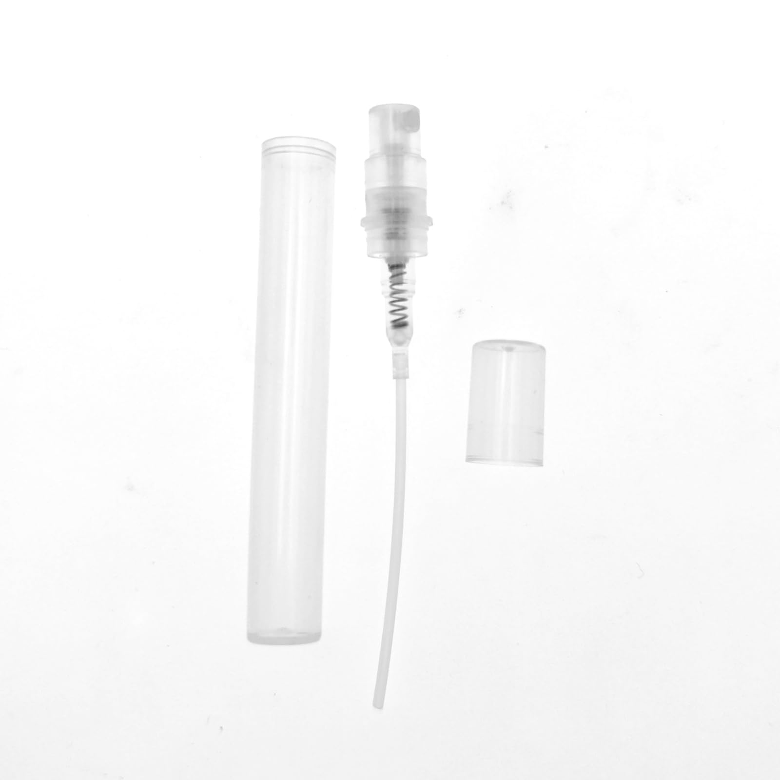 Rikwog 40Pcs Mini Spray Bottles, 5Ml Plastic Refillable Empty Fine Mist Perfume Bottles Portable Sample Spray Containers For Tra