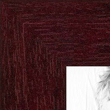 ArtToFrames 11x14 Inch Brown Picture Frame, This 1.25 Custom Poster Frame is Classic Mahogany Frame, for Your Art or Photos - Co