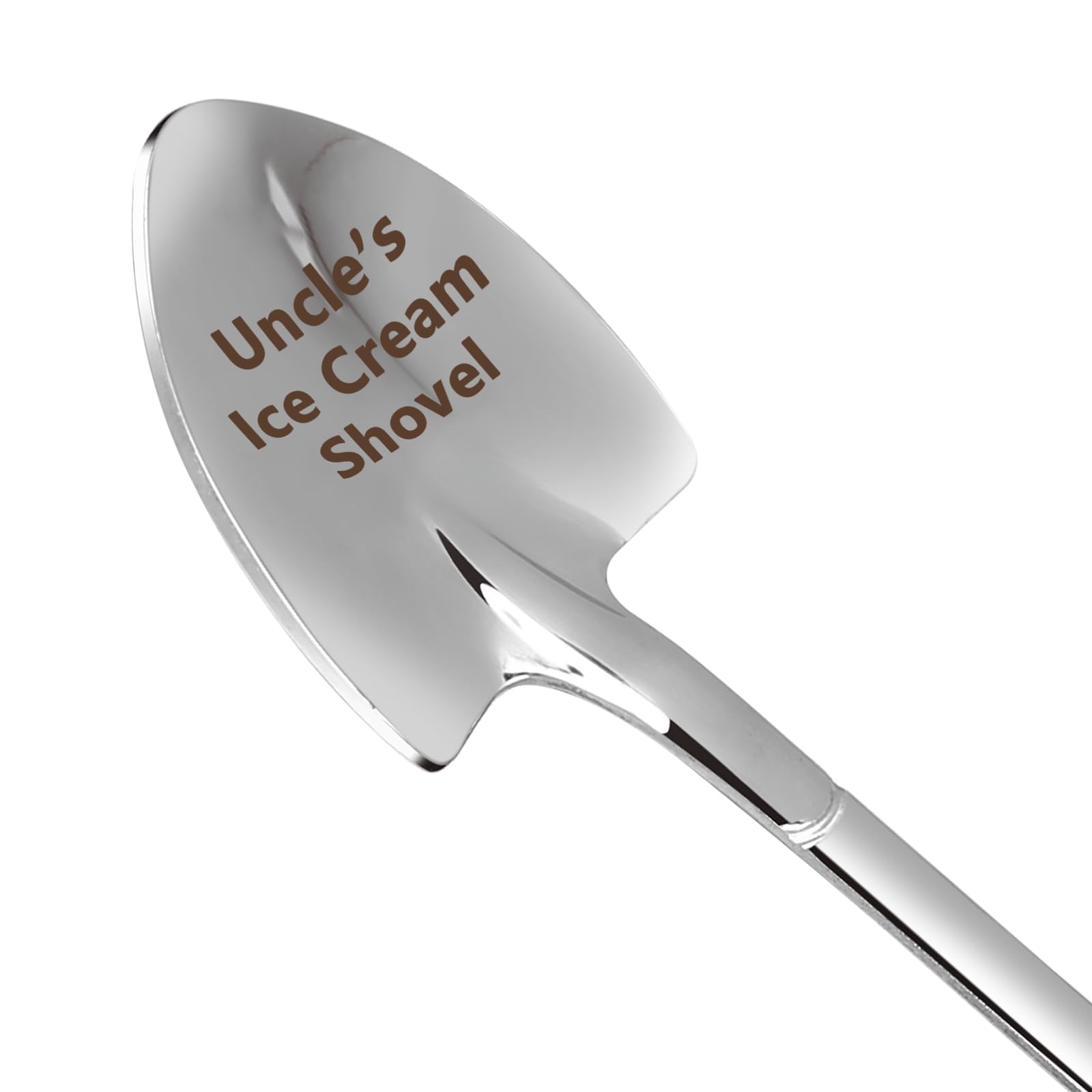 Gifts for Uncle Fathers Day from Kids, Funny Uncle? Ice Cream Shovel Gifts for Men Uncle Wedding Anniversary Presents Spoon