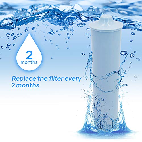 PUREUP 6 Packs Compatible with Jura Claris Blue for Clearyl Coffee Machines Replacement for Jura Blue filters