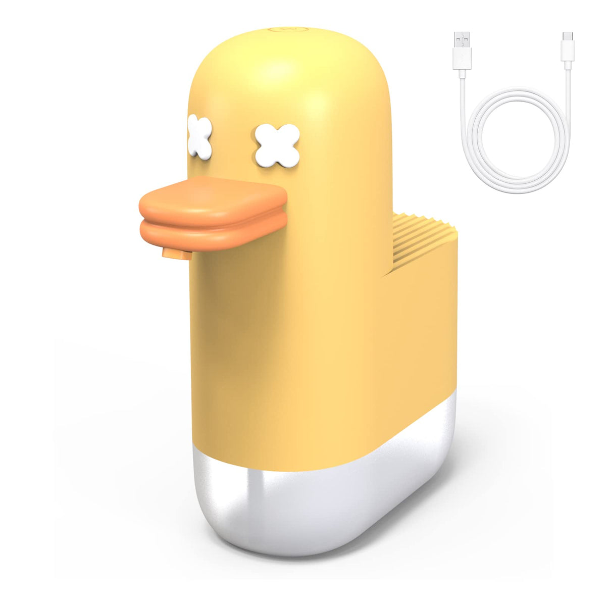 Seawah Automatic Foaming,Rechargeable Cute Bubble Duck Touchless Hand Foam Soap Dispenser For Bathroom,Smart Electric Sensor Soa