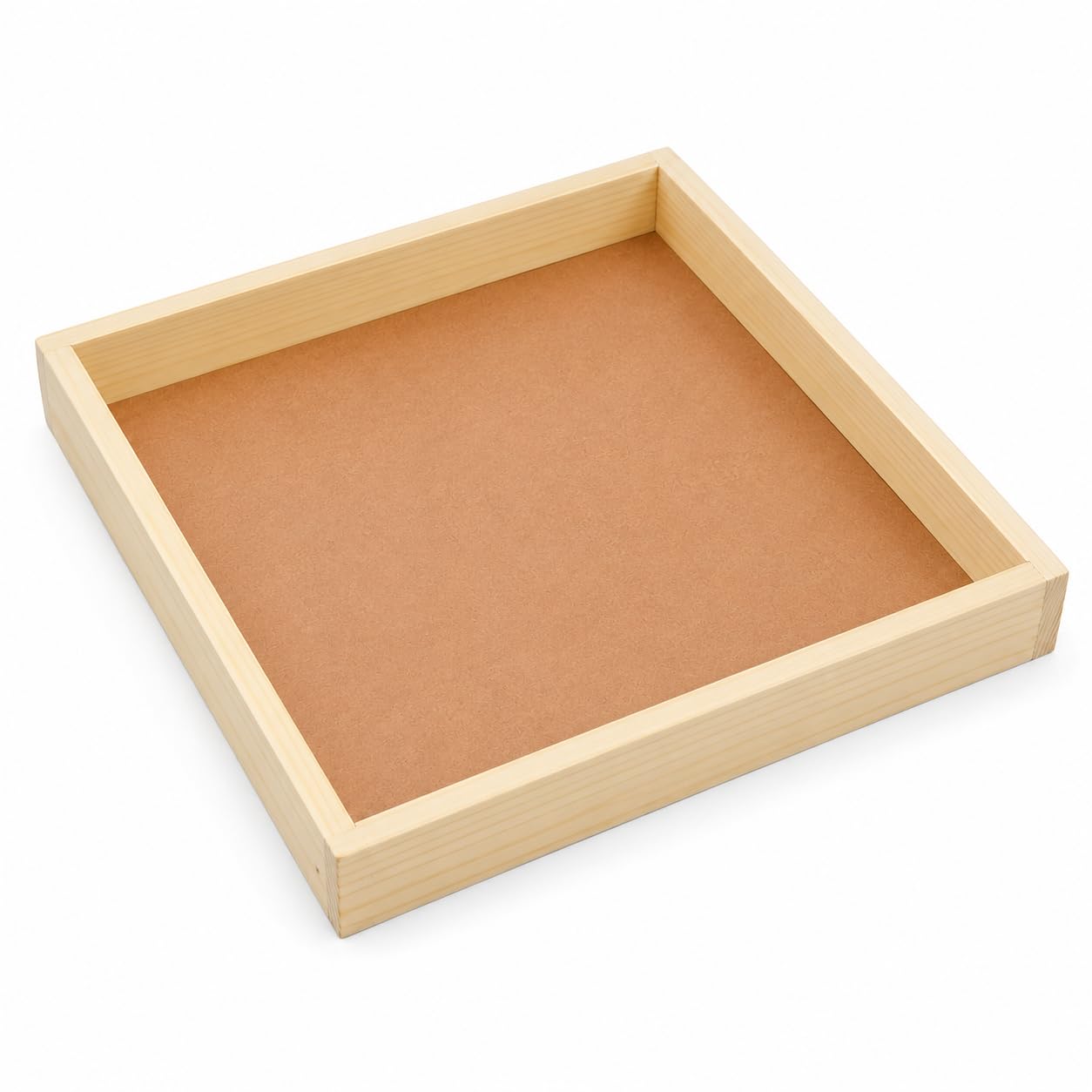 Wooden Gift Tray 10 X 10 X 1.5 Inches