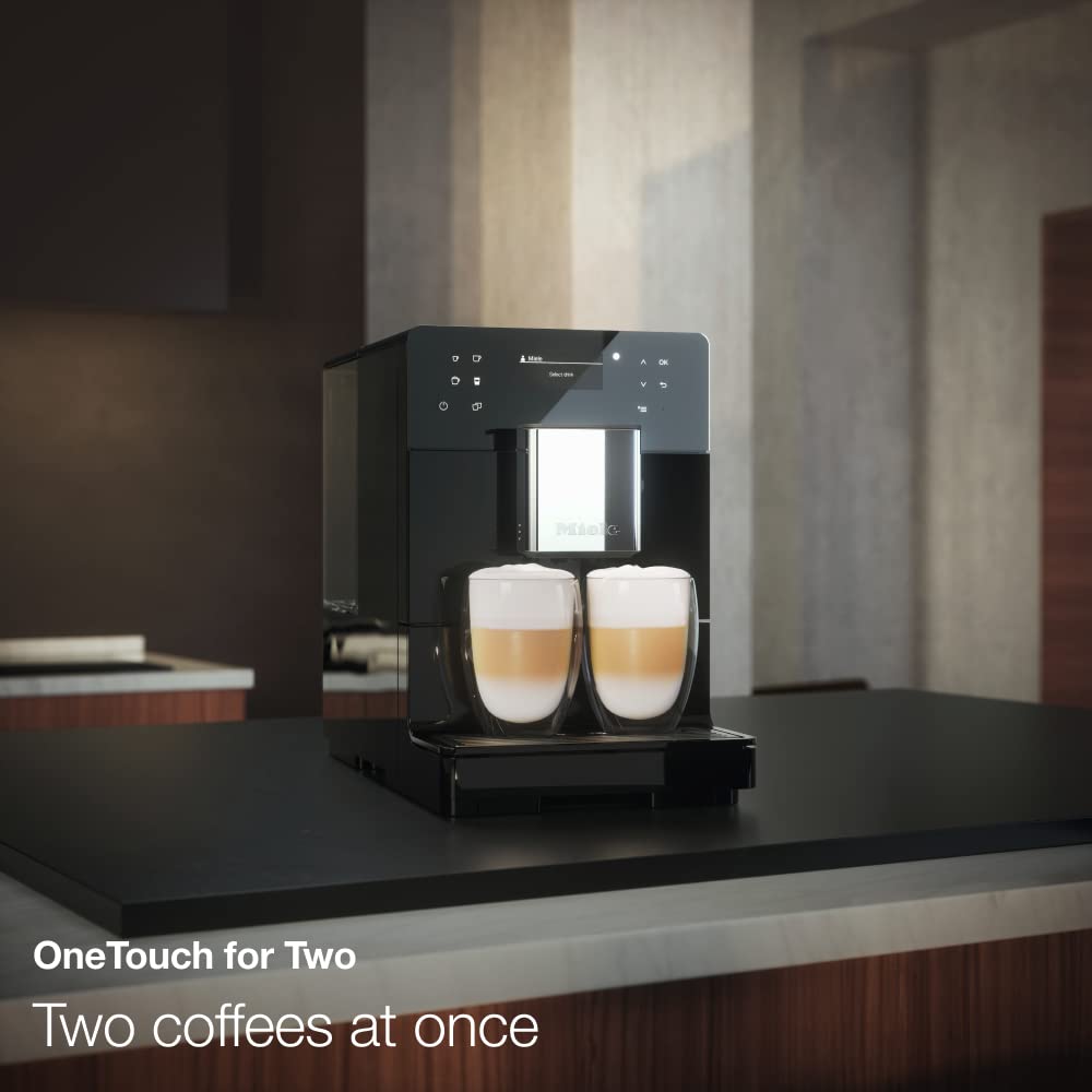 Miele Cm 5310 Silence Automatic Coffee Maker - With Onetouch For Two, Aromaticsystem, Coffee Pot, Cleaning Programs And More, In