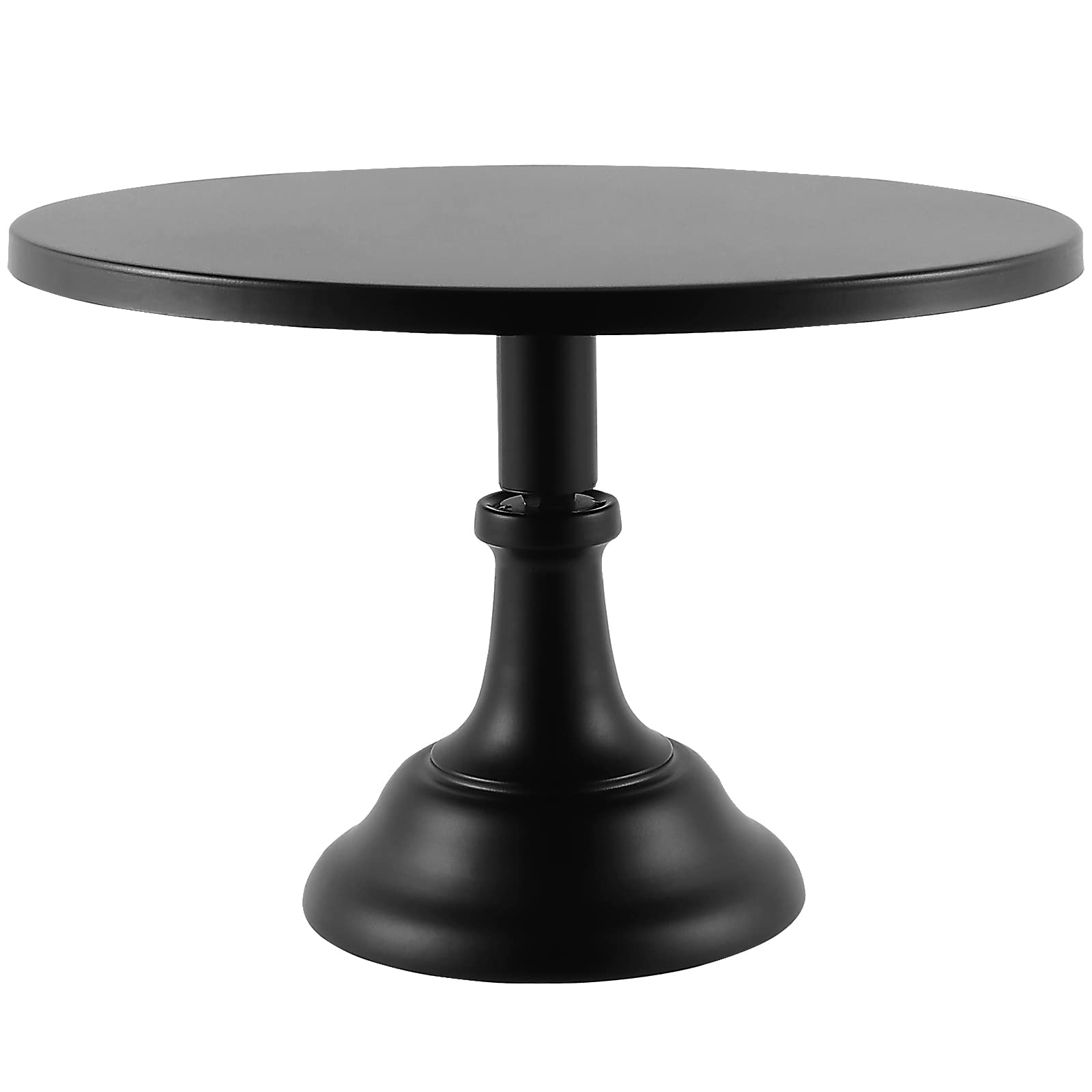 Keileoho 12 Inch Cake Stand, Adjustable Cake Holder, Round Iron Cake Display Stand Cupcake Dessert Tray For Dessert Table, Birth