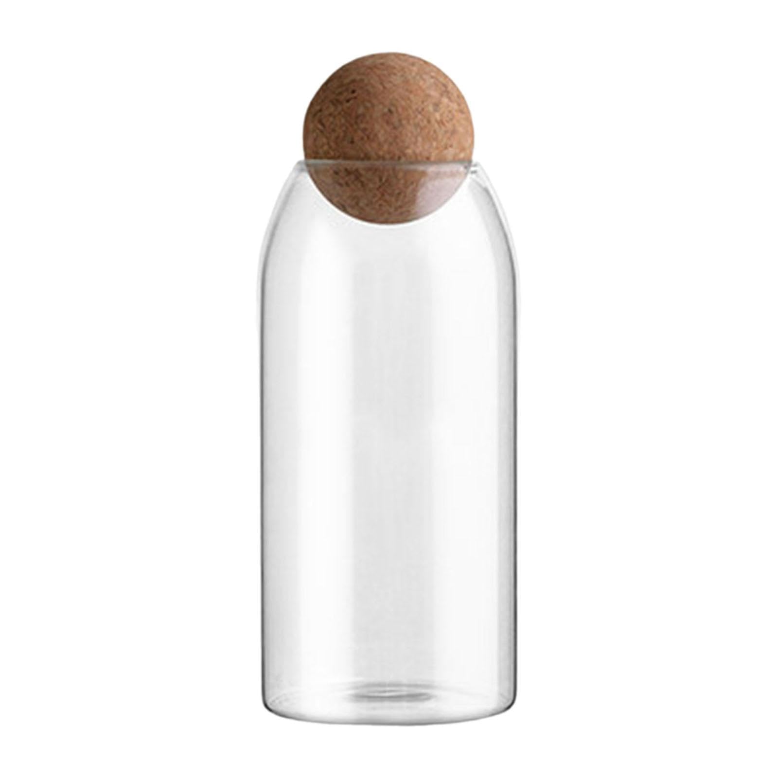 Myaddiction Glass Storage Container Pantry Food Storage Jar For Oats Cereal Coffee Beans S 1000Ml