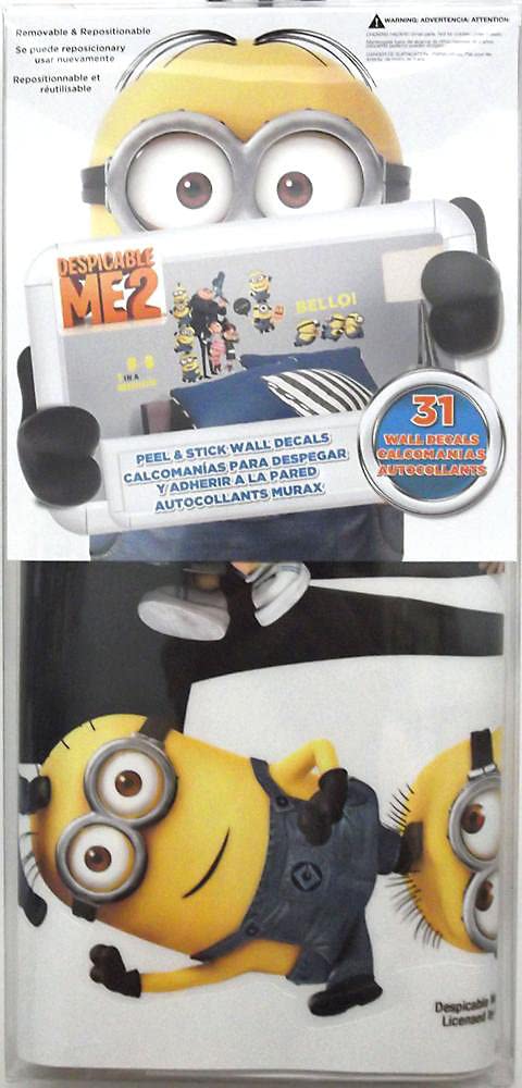 Minions Rmk2080Scs Wall Decal, Despicable Me 2
