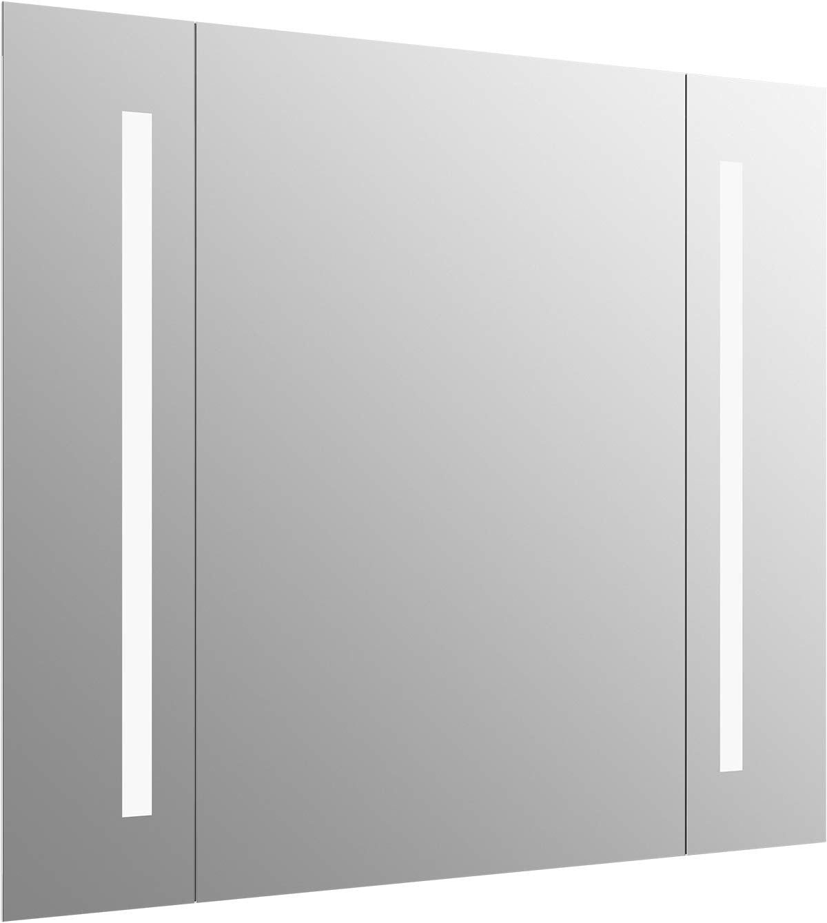 KOHLER 99573-TLC-NA Verdera 40 W x 33 H Bathroom Mirror with Lights, Surface Mount Bathroom Wall Mirror