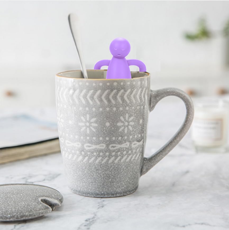 Leden Loose Leaf Tea Steeper Cute Tea Infuser For Girl Kids Extra Fine Mesh Tea Ball Stainless Steel Tea Filter For Cup Mug Pot