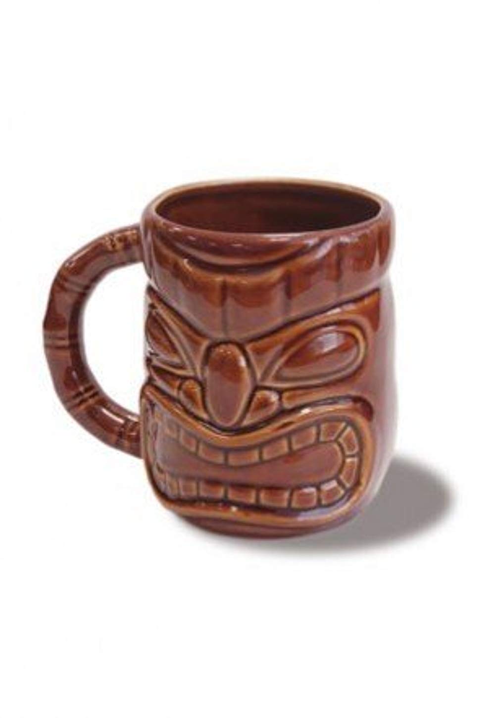 Tiki 12oz. Mug Dark Brown