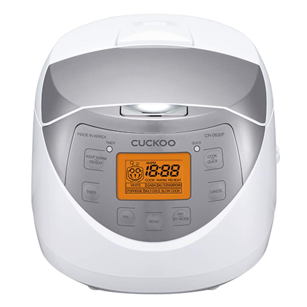 Cuckoo Micom Rice Cooker 6 Cup Uncooked / 12 Cup Cooked, Electric Rice Cooker Small With Fuzzy Logic, Sticky Rice Maker With 11