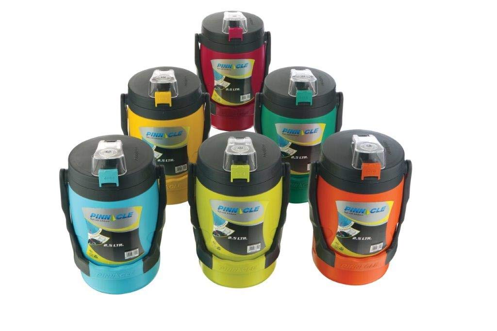 Reusable Insulated Water Jug -85oz Leakproof Portable Water Jug - Insulated Water Jug with Spout - Insulated Half Gallon Water Bottle - Insulated Water Jug for Camping  Picnics  Hiking - Sky Blue