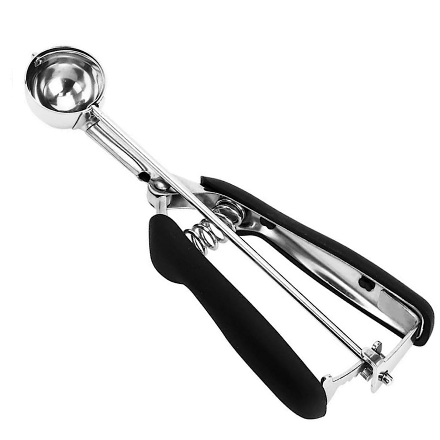 18/8 Stainless Steel Cookie Scoop - 0.8Tbsp/2.5tsp/12.5ml/0.5oz Dough Scoop with Trigger Release