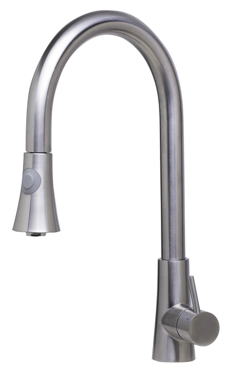 Alfi Brand Ab2034 Ab2034-Bss Kitchen Faucet, 3W X 8 3/4D X 7 1/4 H, Brushed Stainless Steel