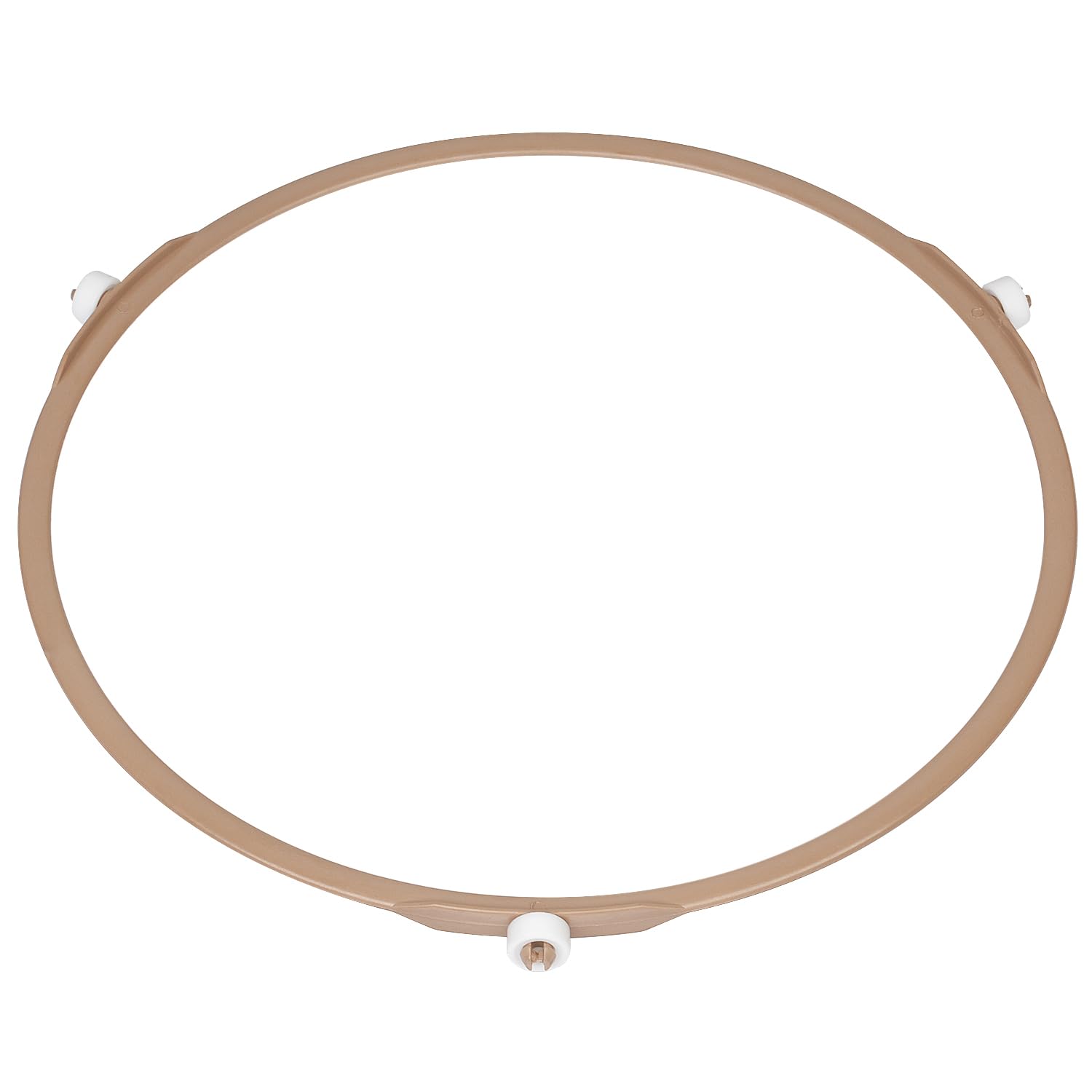 Jolaxy 8.8'' Microwave Turntable Ring with 12 mm Rollers  Microwave Oven Tray Support  Glass Plate Rotating Roller Ring  Ring Outer Diameter 8.8 inches (22.2 cm)  Roller Height 12 mm