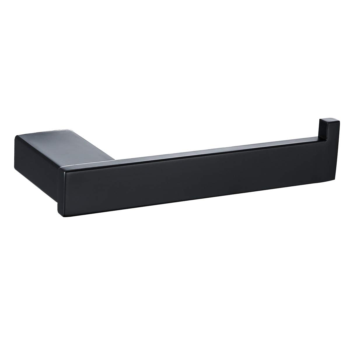 Random Matte Black Toilet Paper Holder Square Bathroom Hardware Accessories Sus 304 Stainless Steel Tissue Paper Roll Holder Con