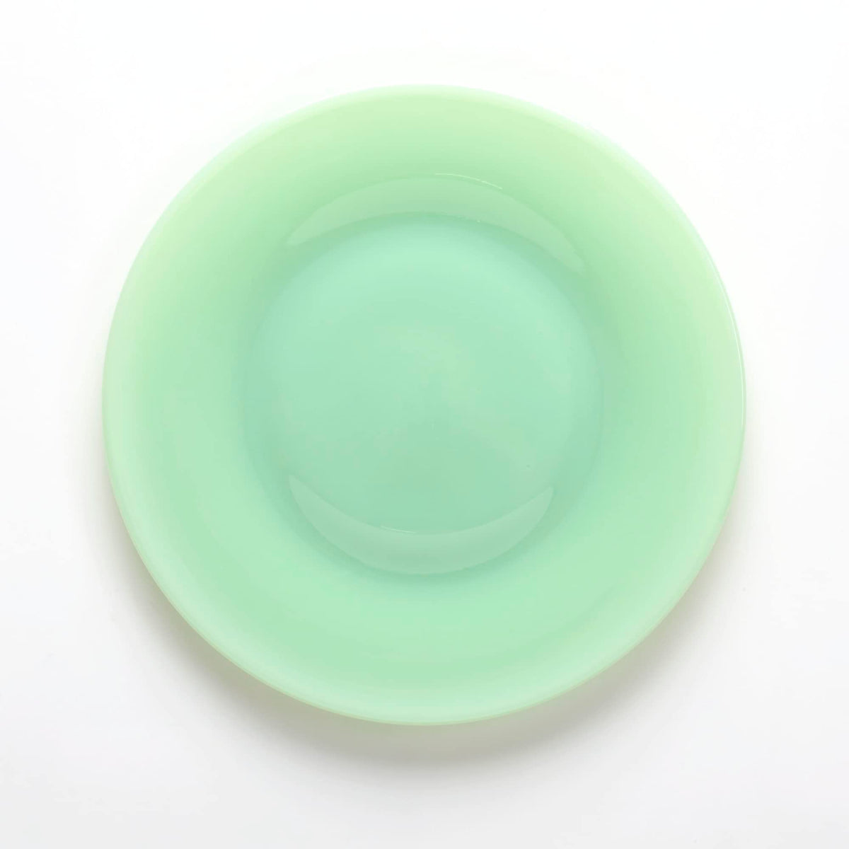 Mosser 8 Inch Glass Jadeite Plate