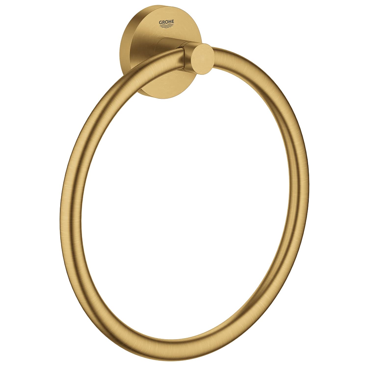 Essentials Towel Ring, Brushed Cool Sunrise