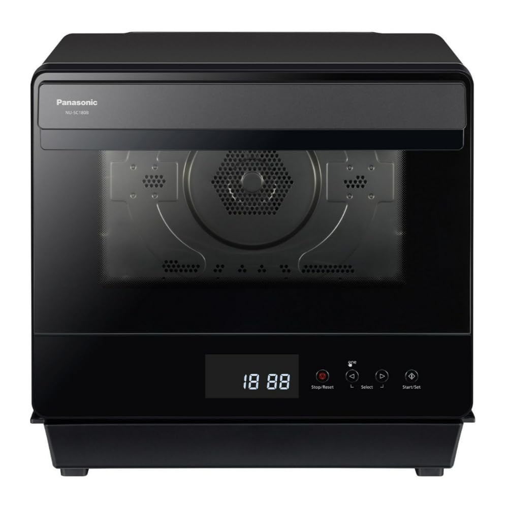 Panasonic HomeChef 7-in-1 Compact Oven with Convection Bake, Airfryer, Steam, Slow Cook, Ferment, 1200 watts, .7 cu ft with Easy