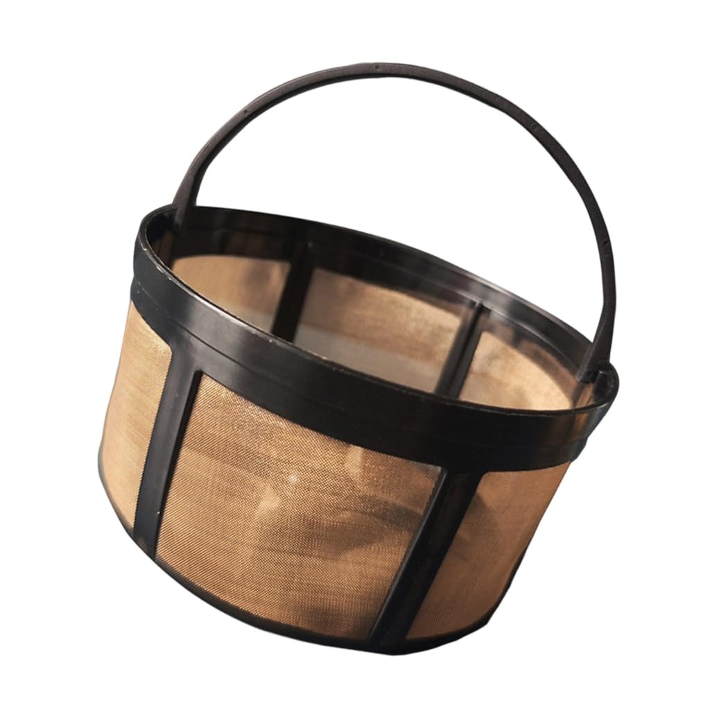 Stainless Steel Coffee Machine Filter Basket 12 Cup Dishwasher Safe Design