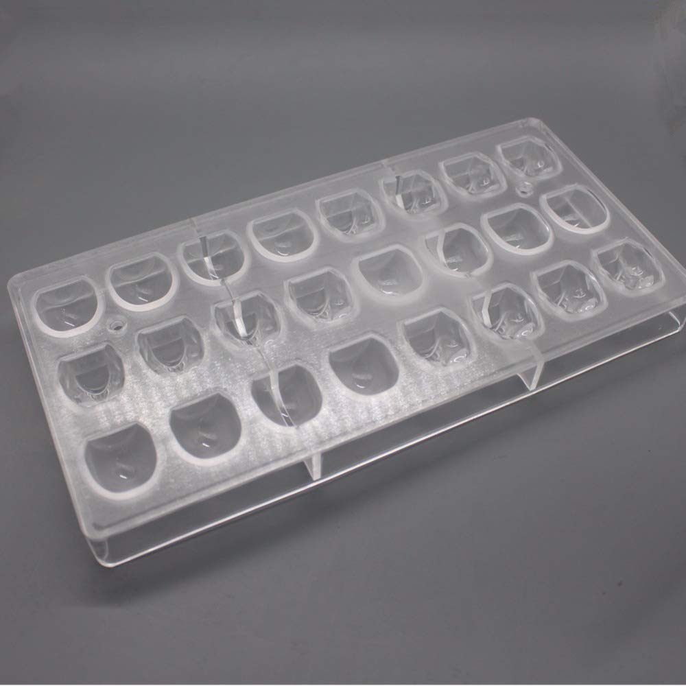 Goldbaking Skull Chocolate Mould 3D Skull Candy Molds Polycarbonate Halloween Chocolate Mold