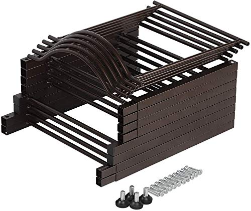 Sehertiwy 5 Gallon Water Jug Holder Water Bottle Storage Rack, 5 Tier Water Cooler Jug Rack, 5 Gallon Water Jug Stand, 5 Gallon
